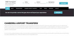 Desktop Screenshot of cbdtransport.com.au